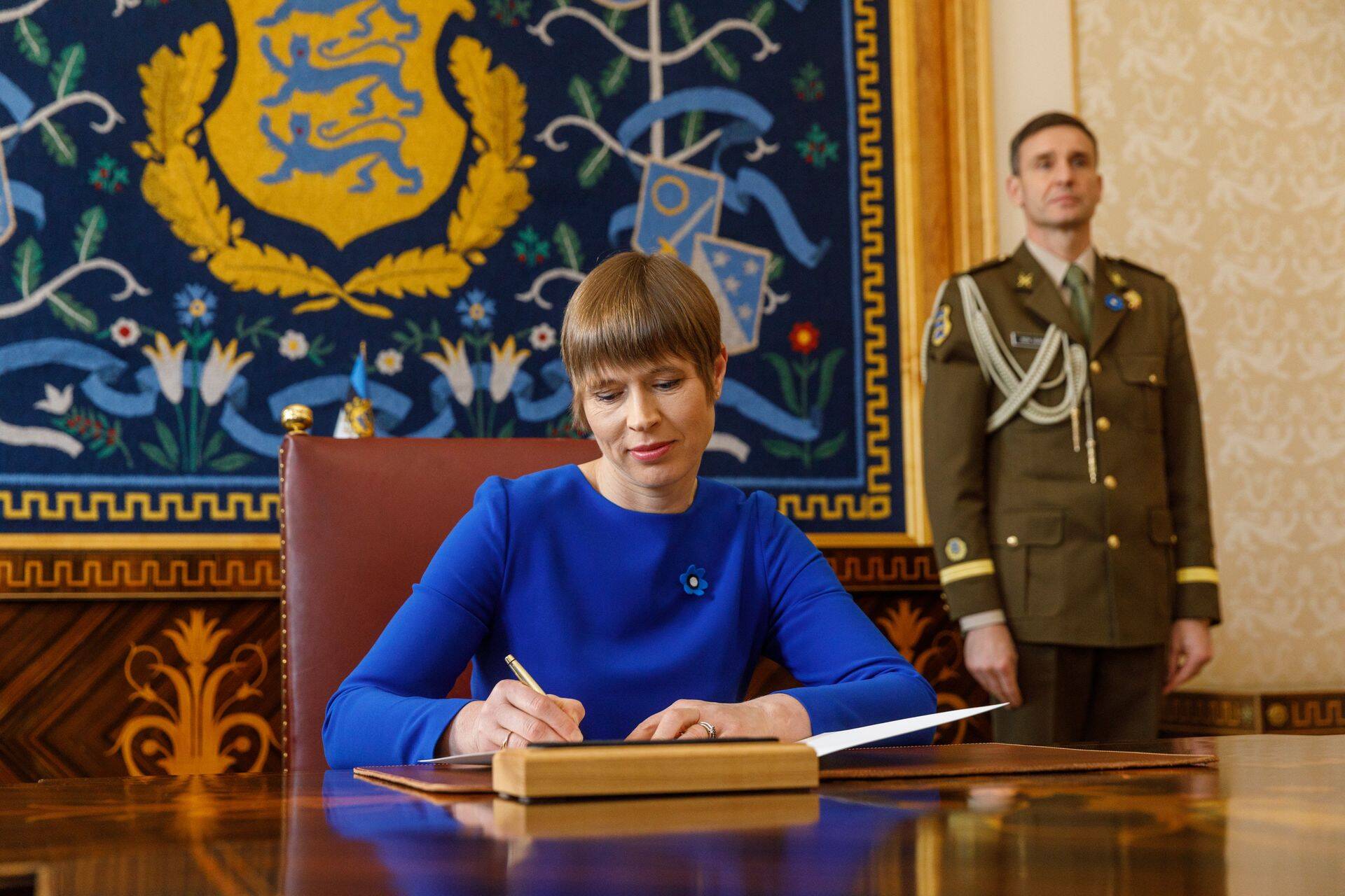 President Kersti Kaljulaid Kadriorus.