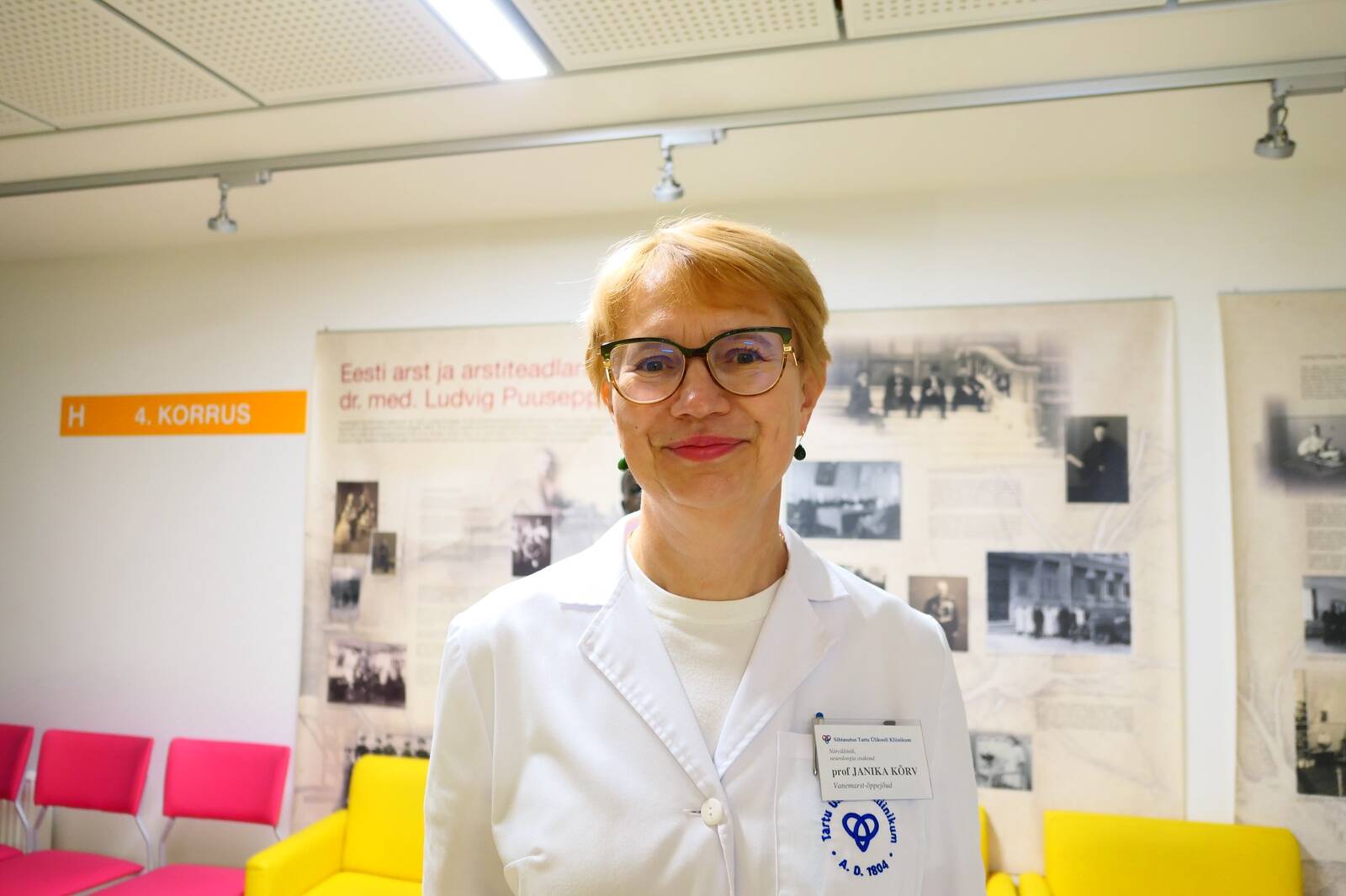 Tartu ülikooli kliinilise neuroloogia professor ja Tartu ülikooli kliinikumi neuroloog Janika Kõrv.