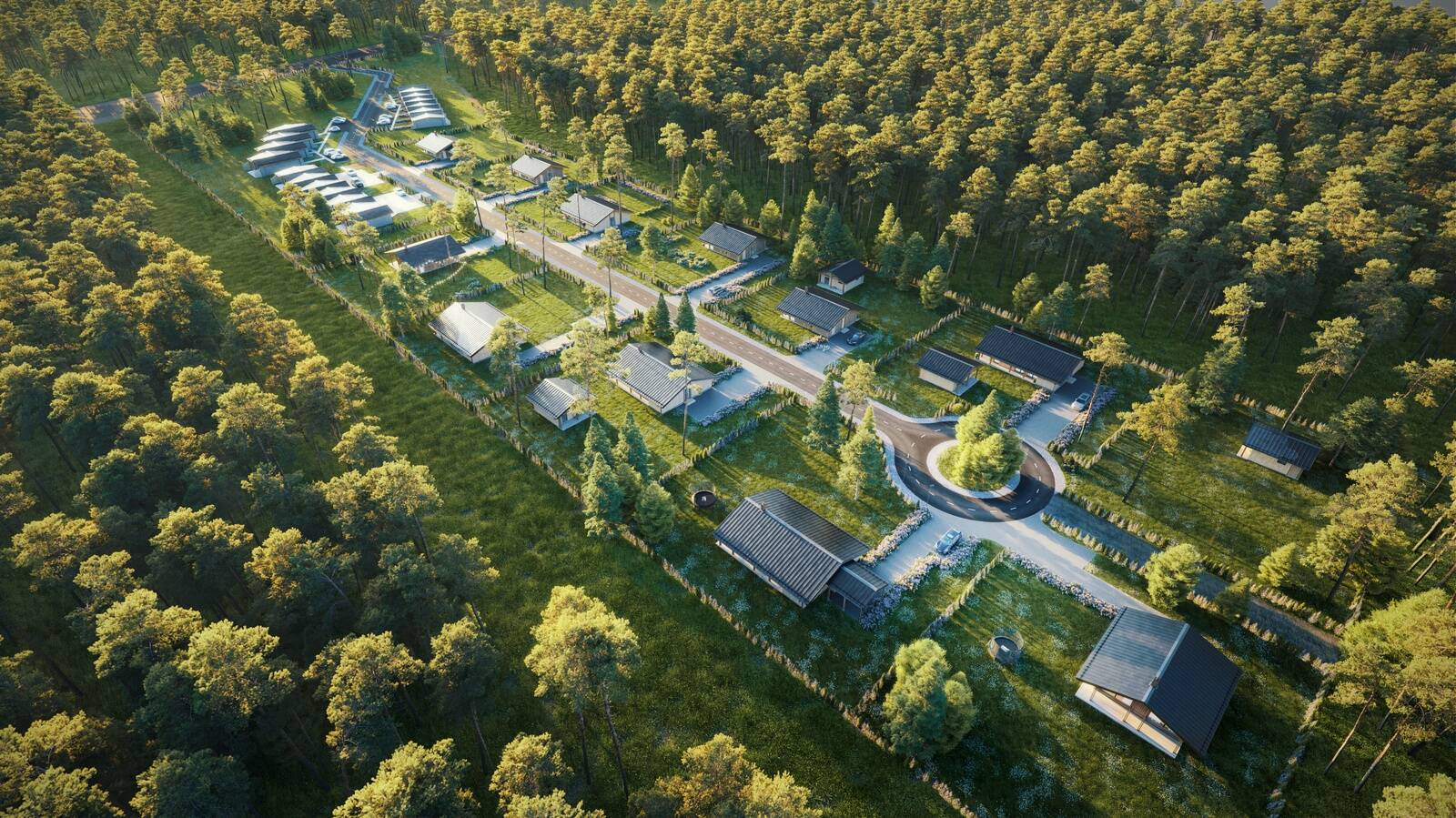 Viidumetsa arendatav elukeskkond Aegviidus on kui armastuskiri loodusele – jätkusuutlikud ja targad tippklassi kodud asuvad maaliliste järvede ja metsade vahel.