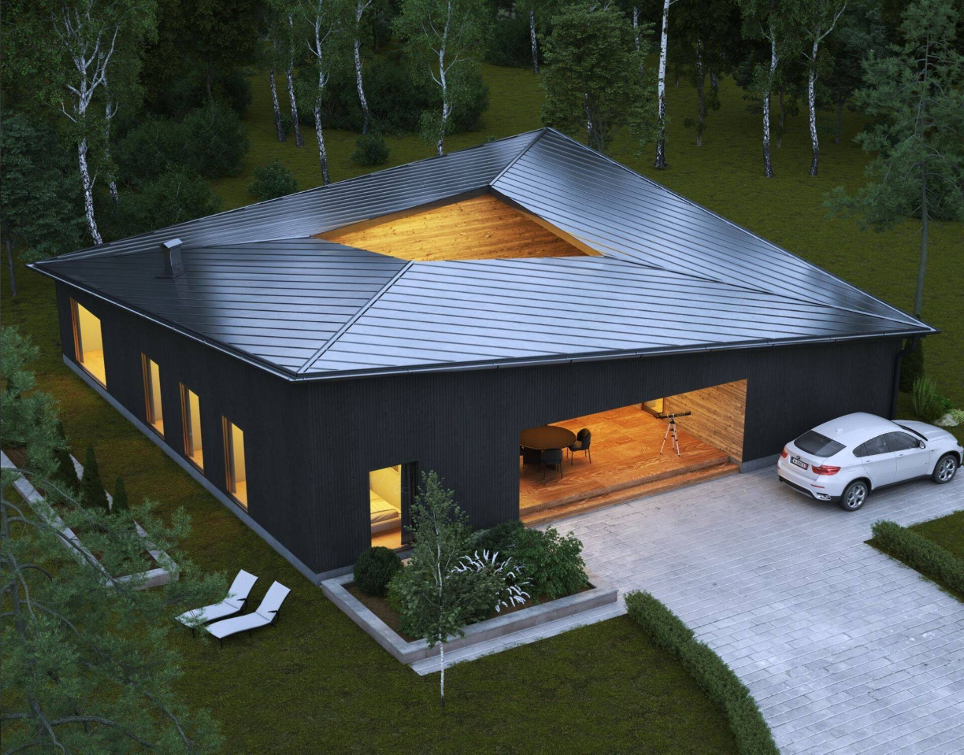 Finnlogi toodetud elementmaja Hetena osaleb Soome messil.