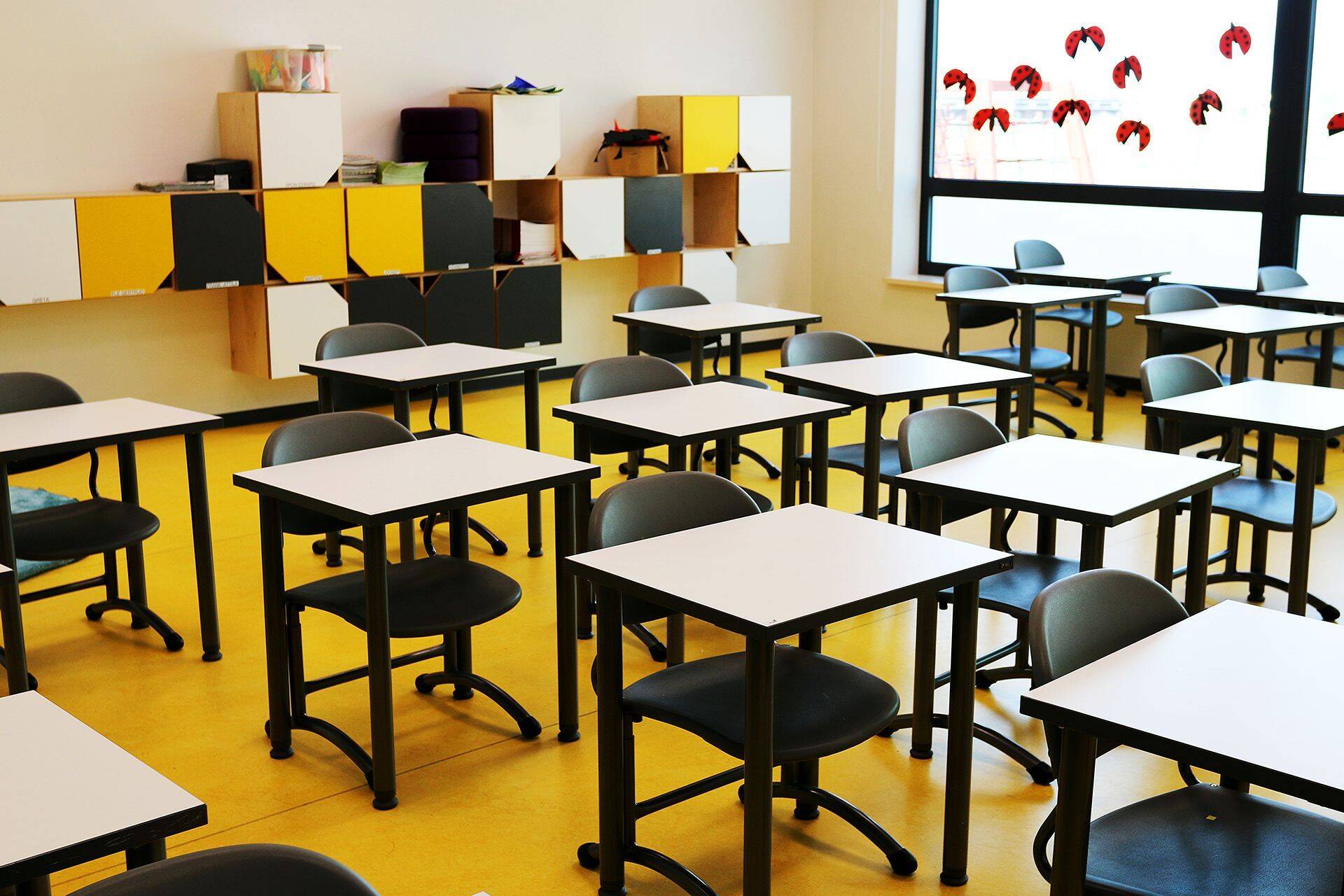 Klassiruum Järveküla koolis.