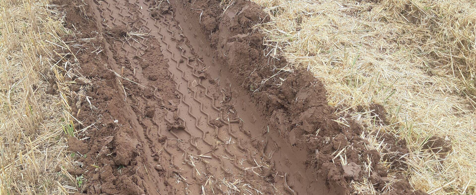 Porine põld raskendab saagivedu.