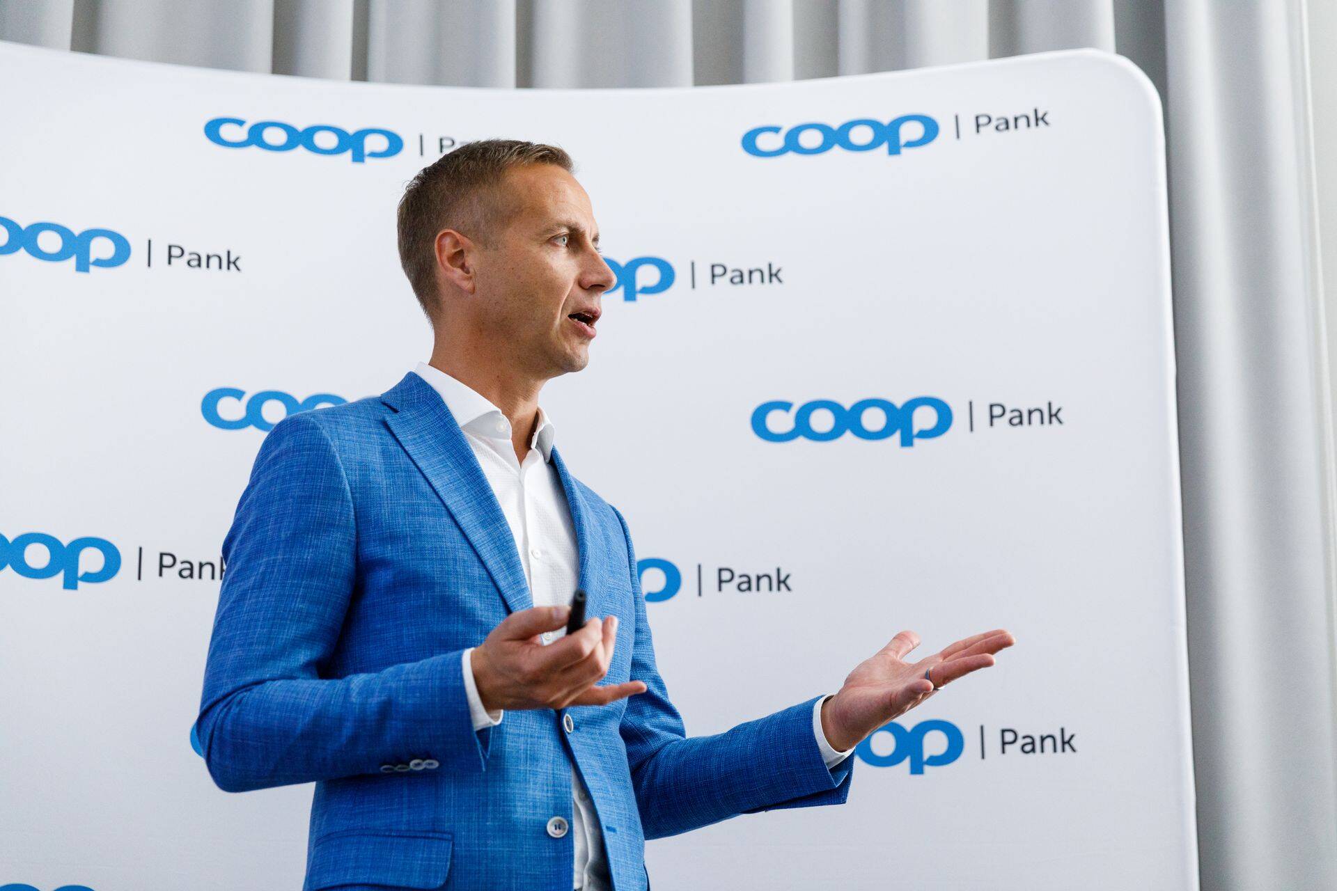 Coop Panga klientide arv kasvas rekordiliselt ning ettevõtte juhatuse esimehe Margus Rinki sõnul on see rõõmustav.