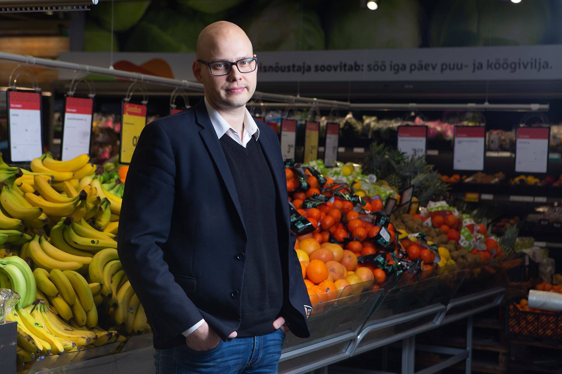 Rimi Eesti tarneahela juht Taavi Kivisalu.