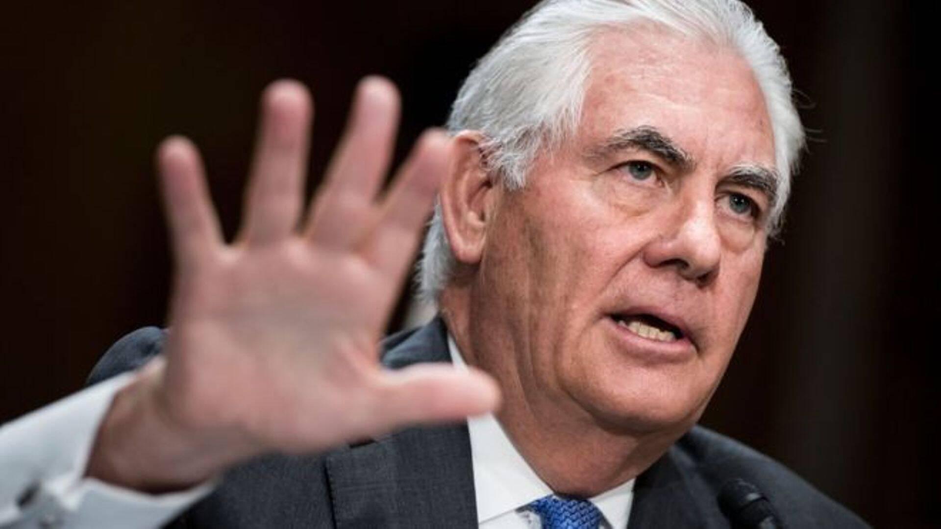 Госсекретарь США Рекс Тиллерсон