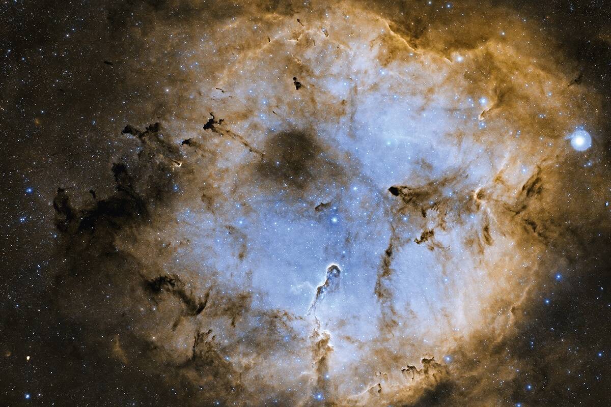 Foto: Taavi Niittee / Tõrva Astronoomiaklubi — Tehnika: Sharpstar EDPH61 III, ZWO ASI071MC pro