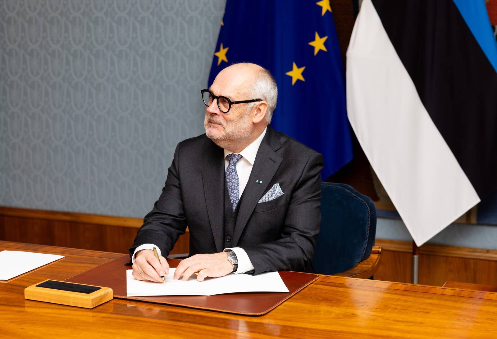 President Alar Karis.