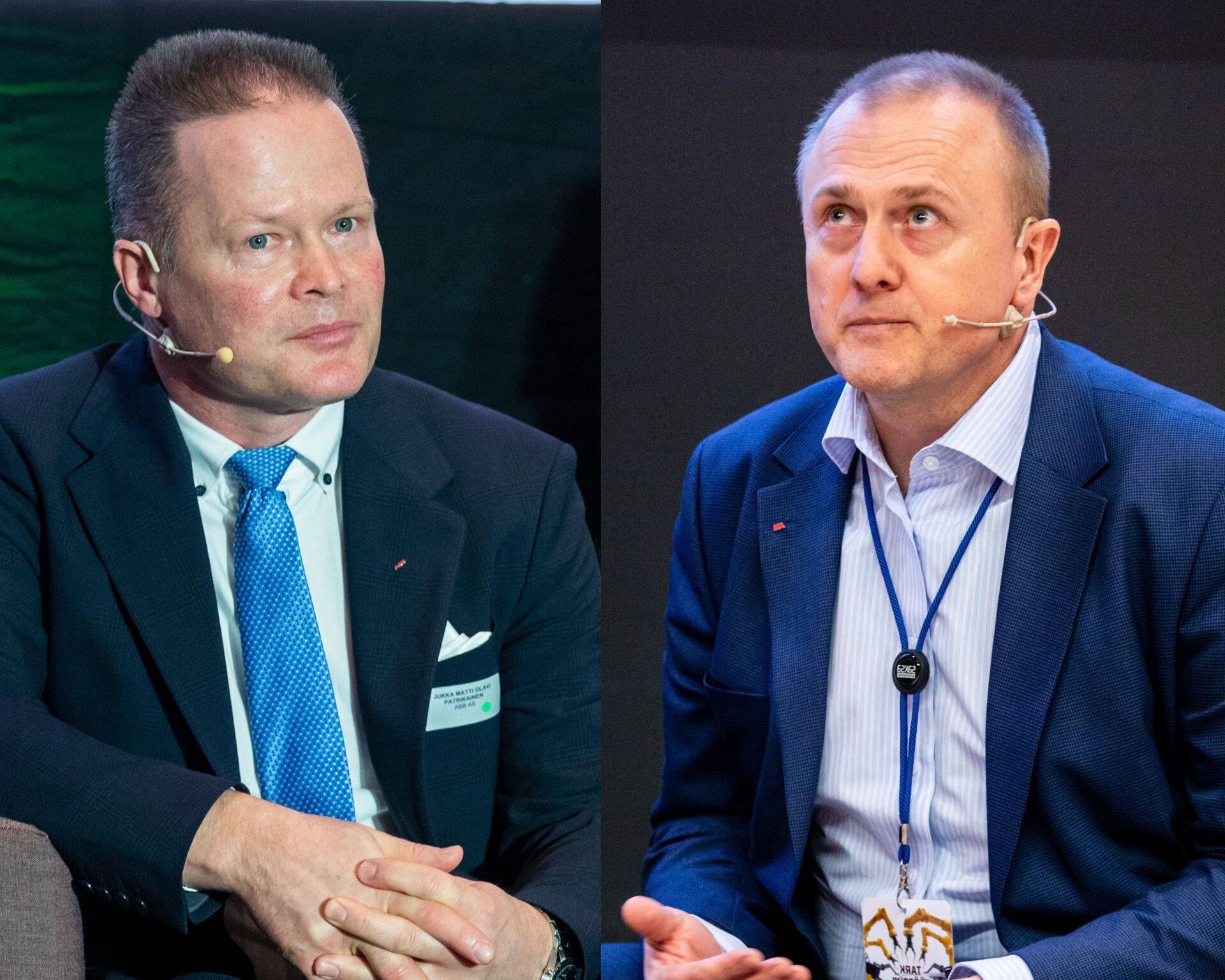 ABB Baltikumi juht Jukka Patrikainen ja ABB juhatuse liige Leho Kuusk usuvad, et ABB suurim tugevus on meeskonna professionaalsus.