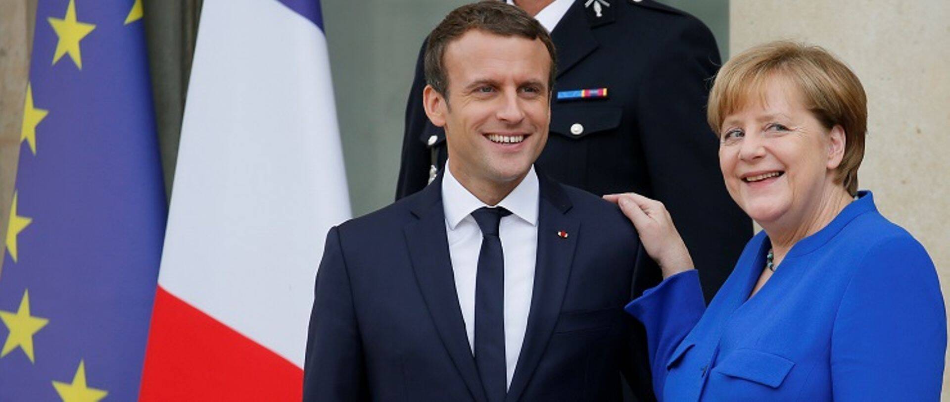 Emmanuel Macron ja Angela Merkel