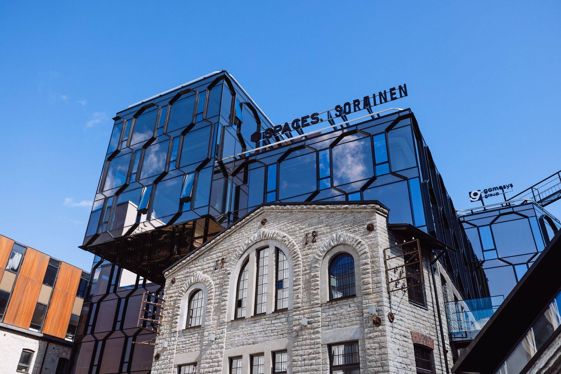 Ajamaja ärihoone Rotermanni kvartalis.