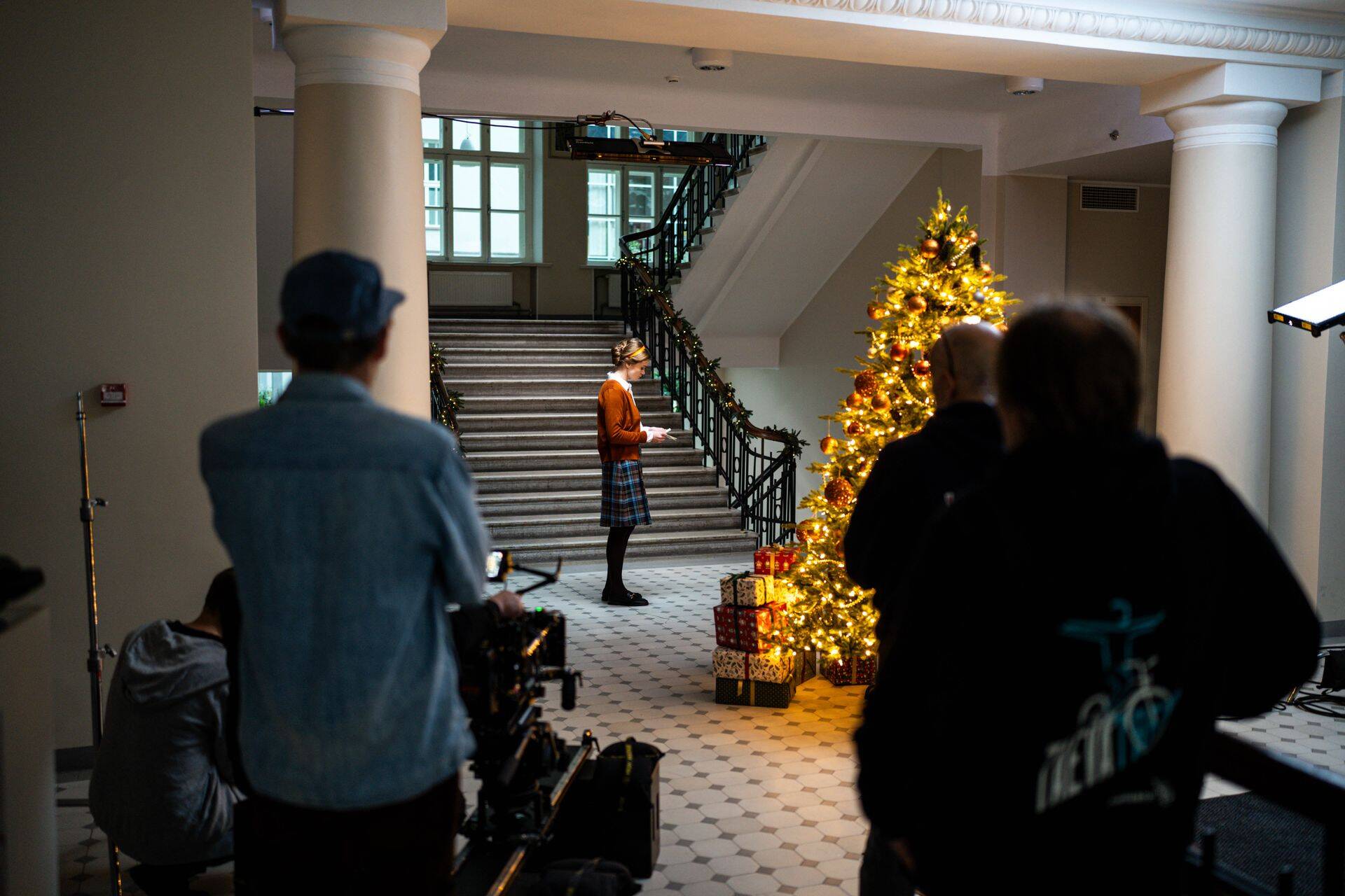 Hetk Kalevi jõulureklaami filmimise telgitagustest.