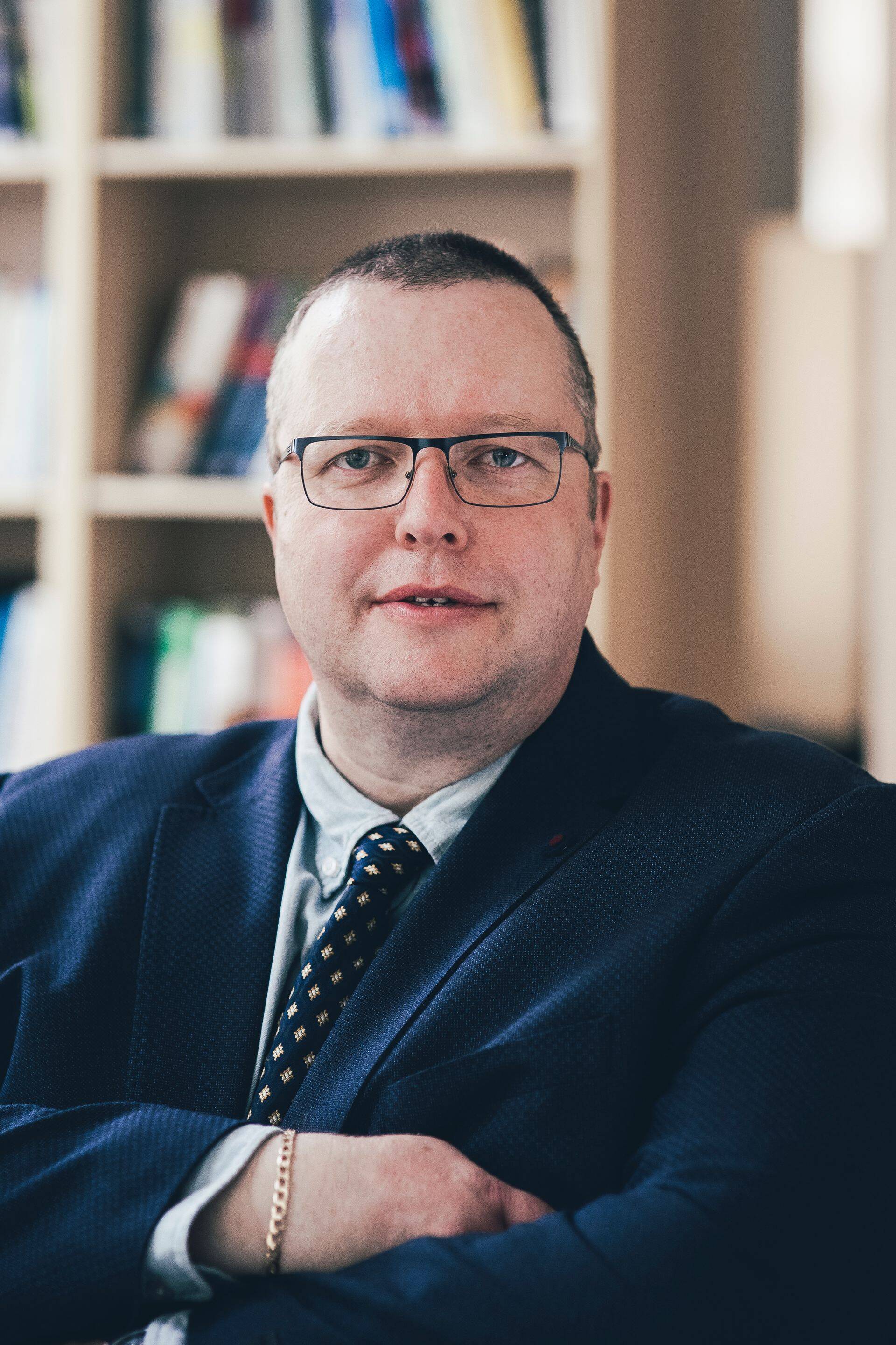 Ettevõtluskõrgkooli Mainor rektor Mait Rungi.