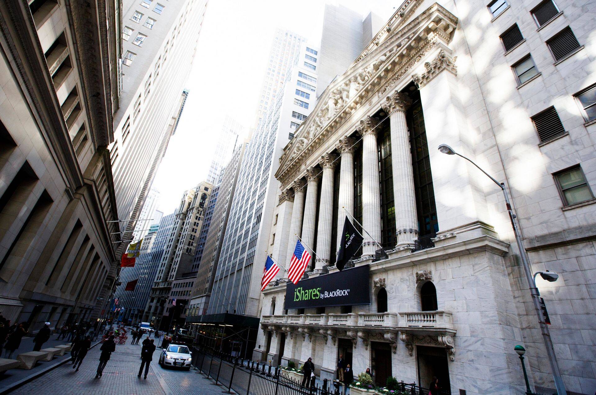 New Yorgi börsihoone.