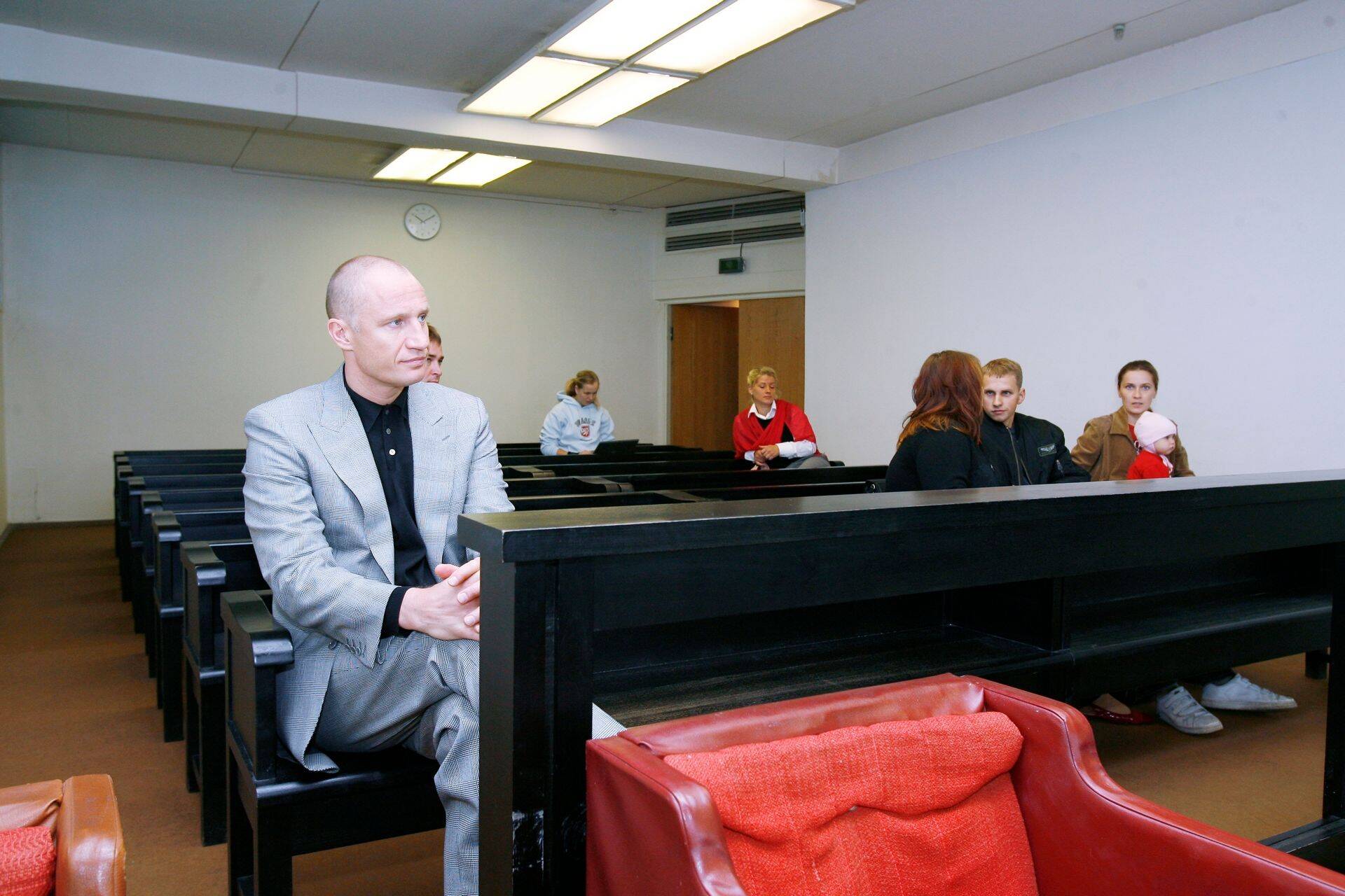 Meelis Lao 2007. aastal kohtupingis.