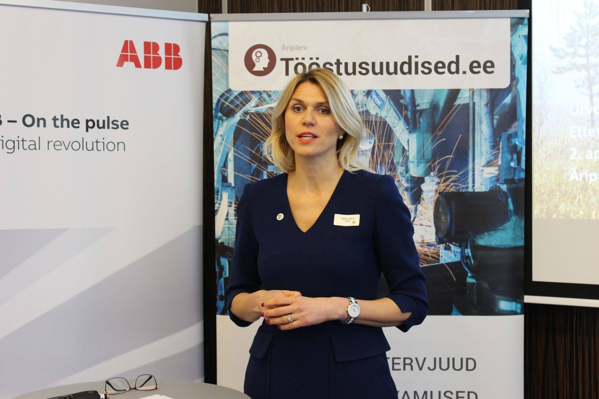 MInister Urve Palo