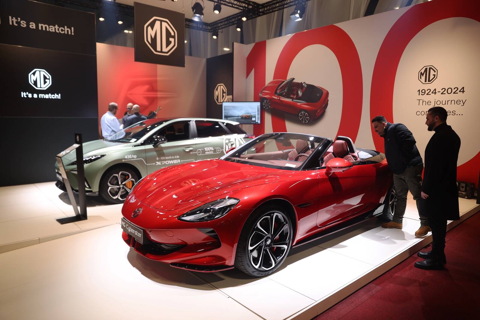 Elektriautod tänavusel Brüsseli automessil.