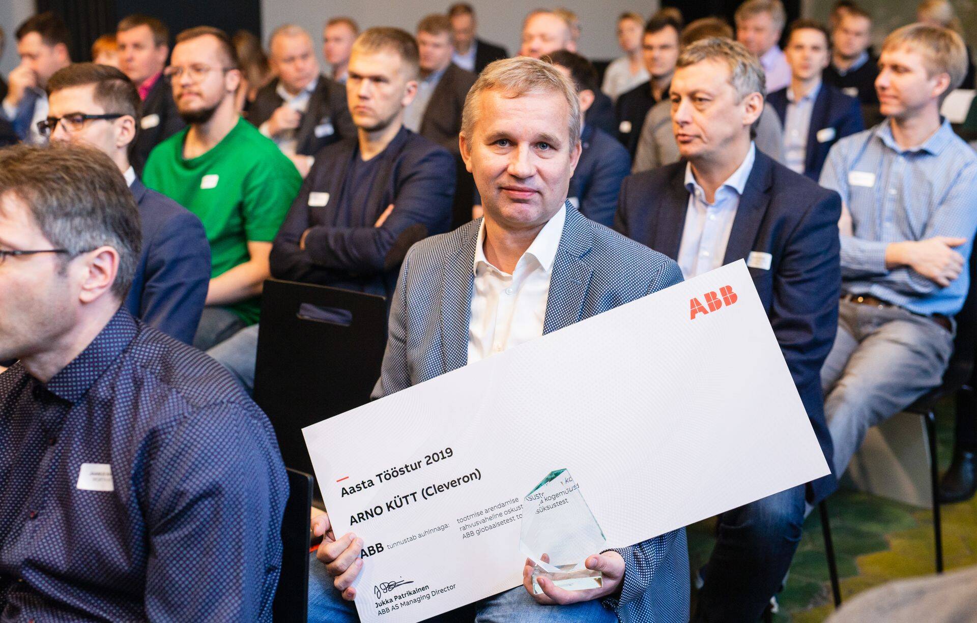 Tallinn 20NOV2019. Konverents Tööstuse Äriplaan 2020.  Foto Raul Mee