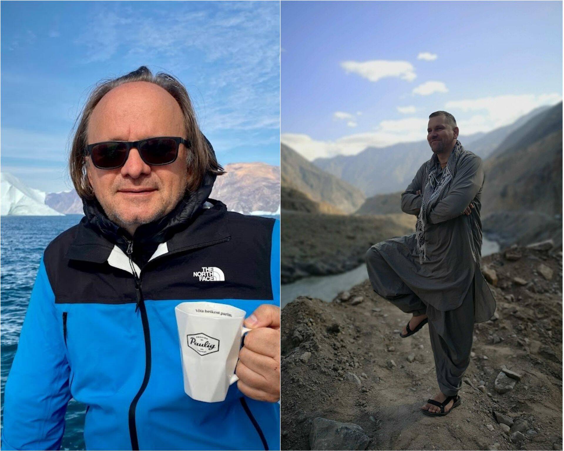 Saatekülalised Tiit Pruuli ja Rene Satsi jagavad saates ka värskeid reisimuljeid Arktikast ja Pakistanist.