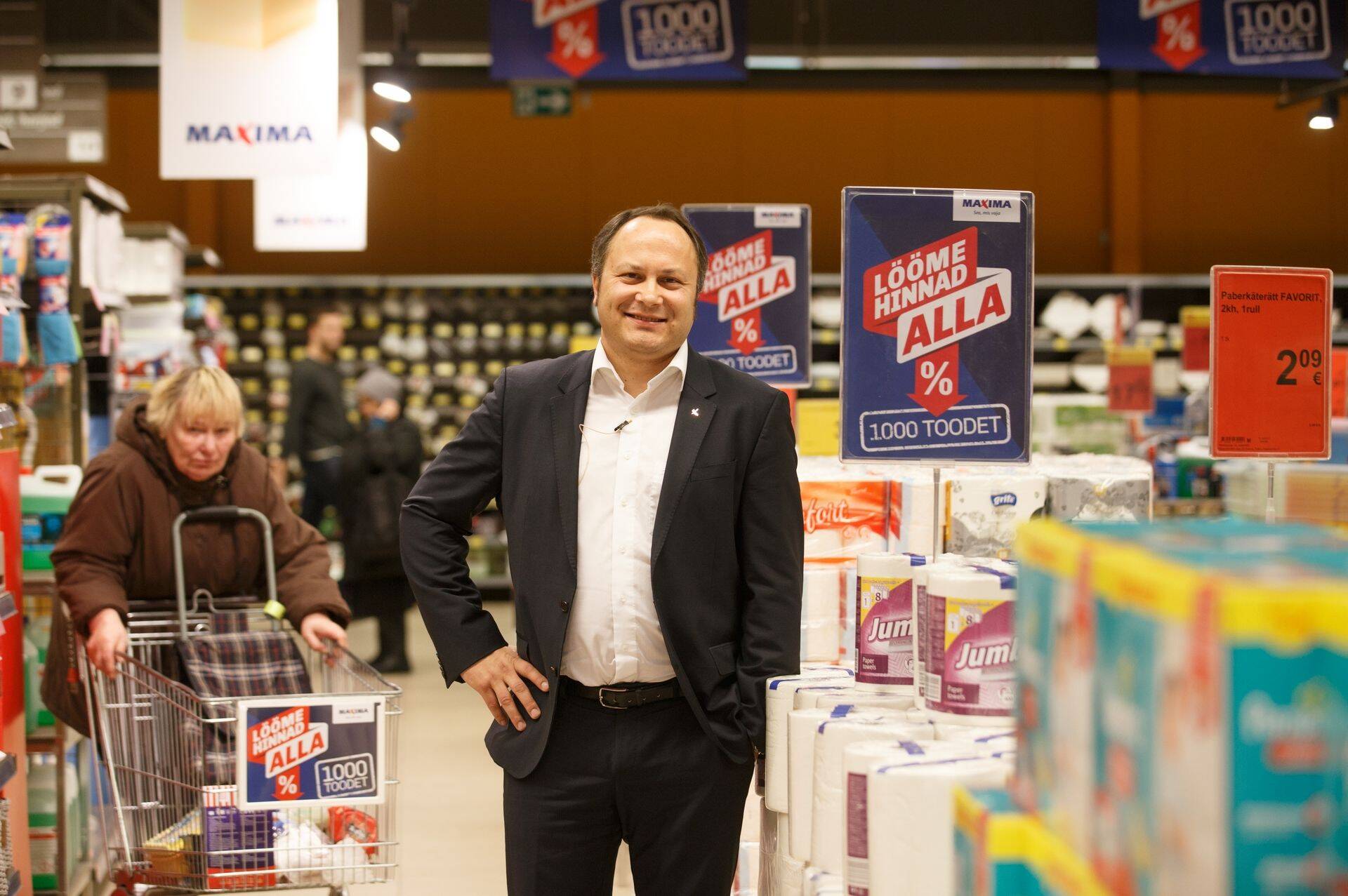 Maxima tegevjuht Vygintas Šapokas