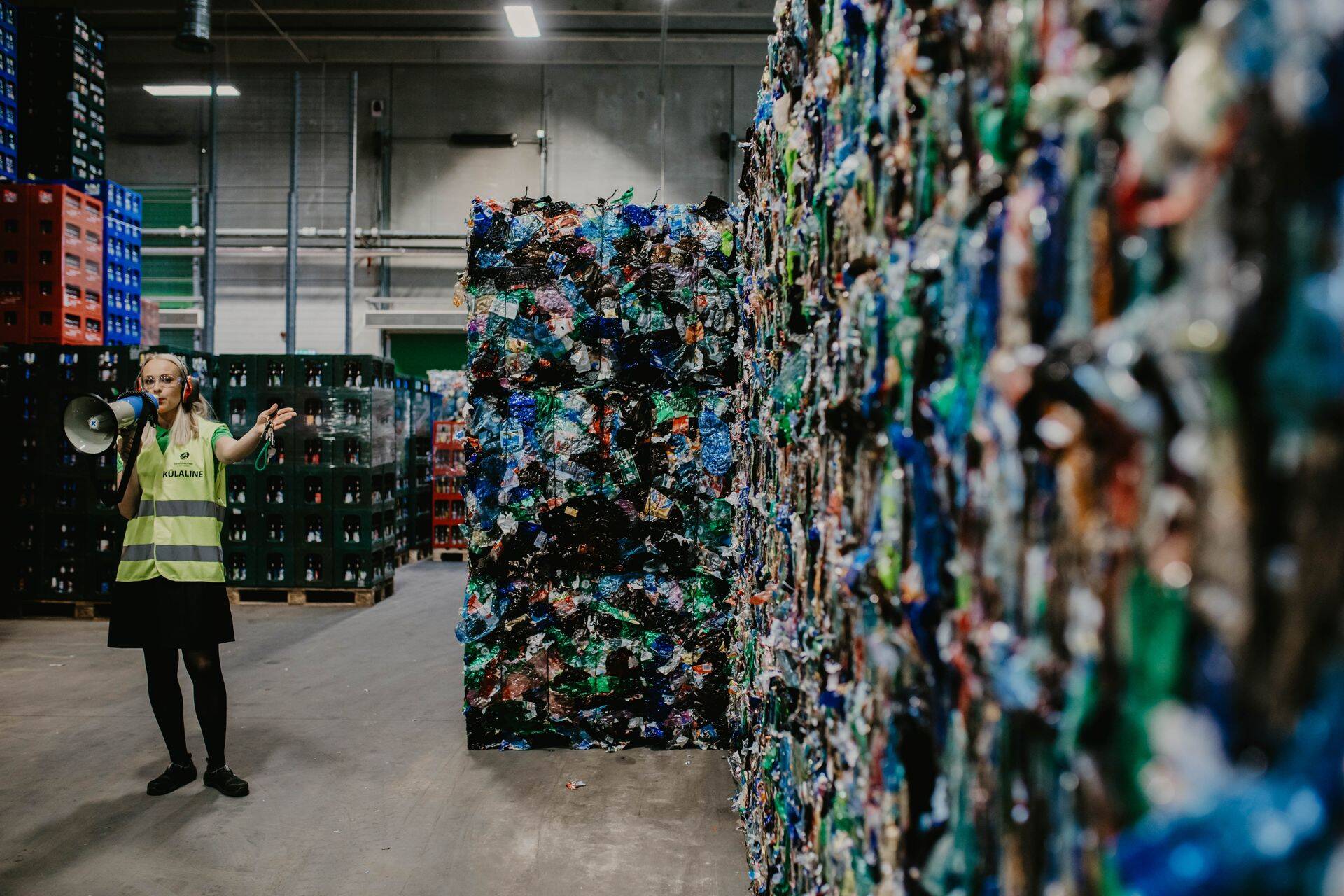 Кубы спрессованного материала