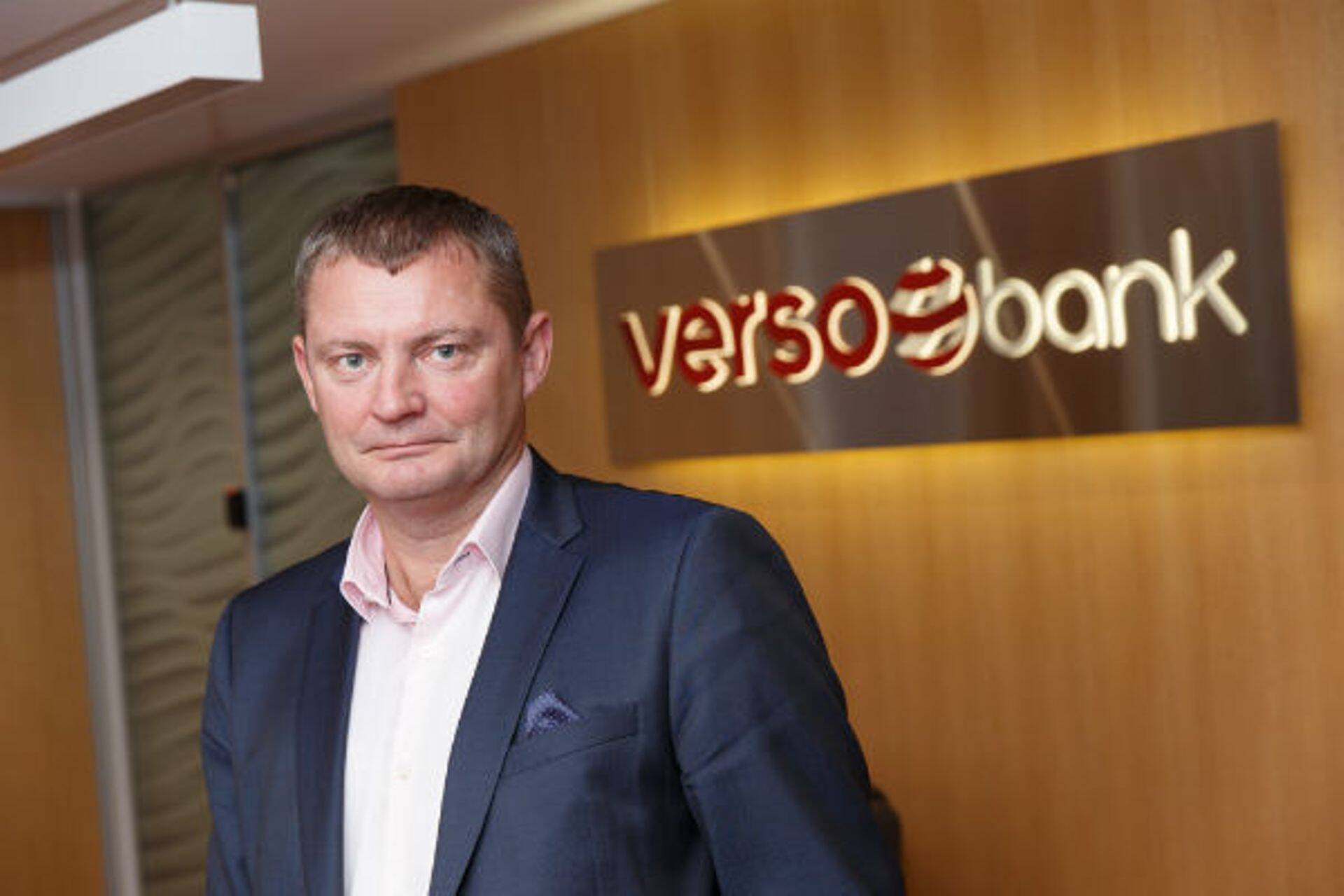 Versobanki juht Aivo Adamson.