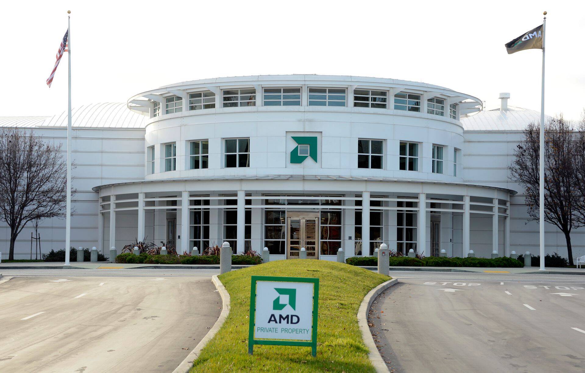 Advanced Micro-Devices (AMD) peakontor Sunnyvale'is Californias. EPA/JOHN G. MABANGLO