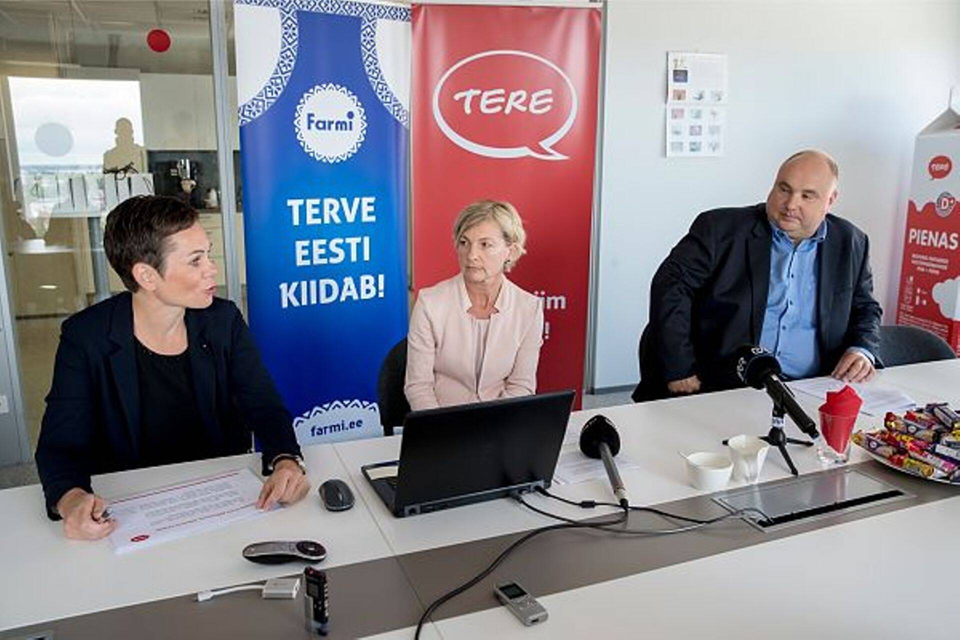 Оборот Tere и Farmi Piimatööstus за 9 месяцев достиг 82,2 млн евро