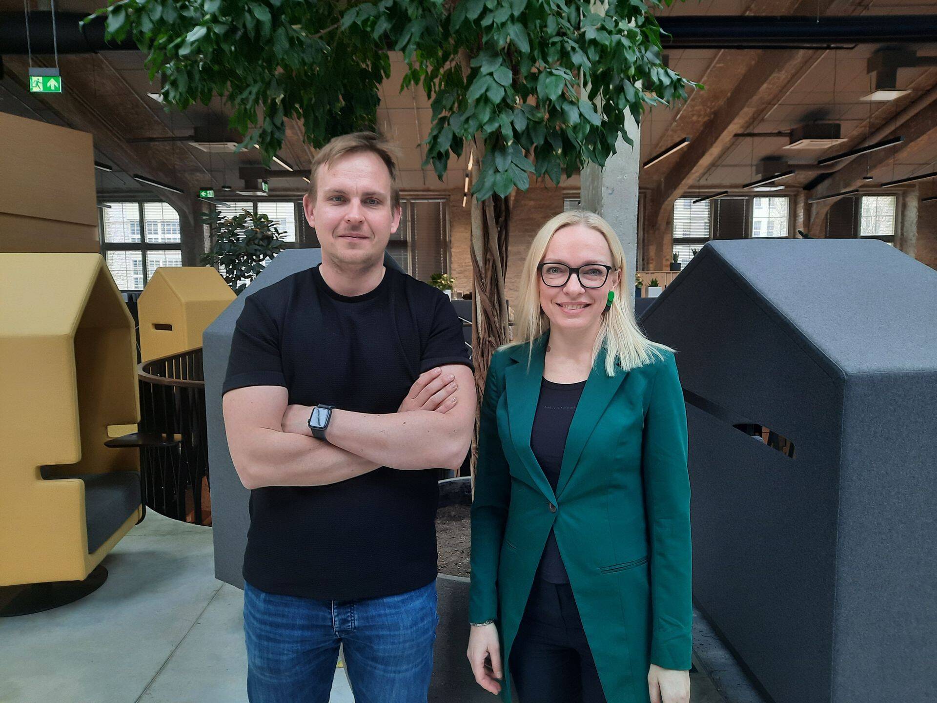 Idufirma MeetFrank kaasasutaja Kaarel Holm ja KPMG personalijuhi Epp Sillaste arvates on andemte õige kasutamine eduka värbamise oluline eeldus.