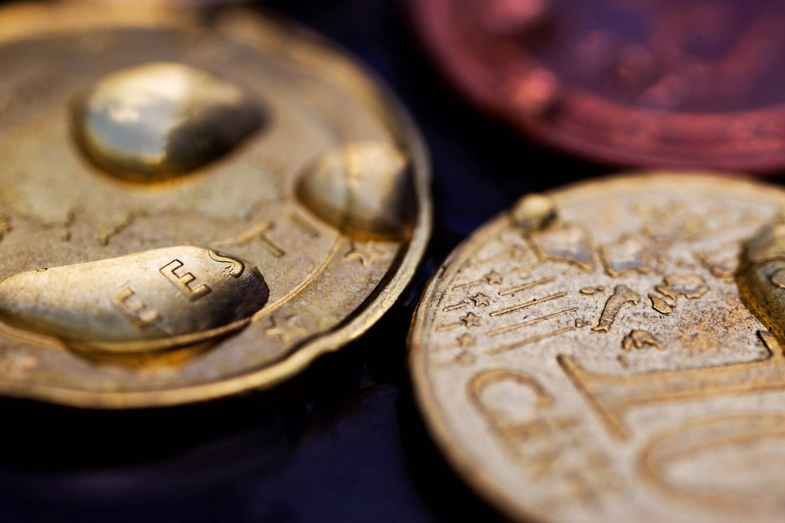 Pisarad euromüntidel.