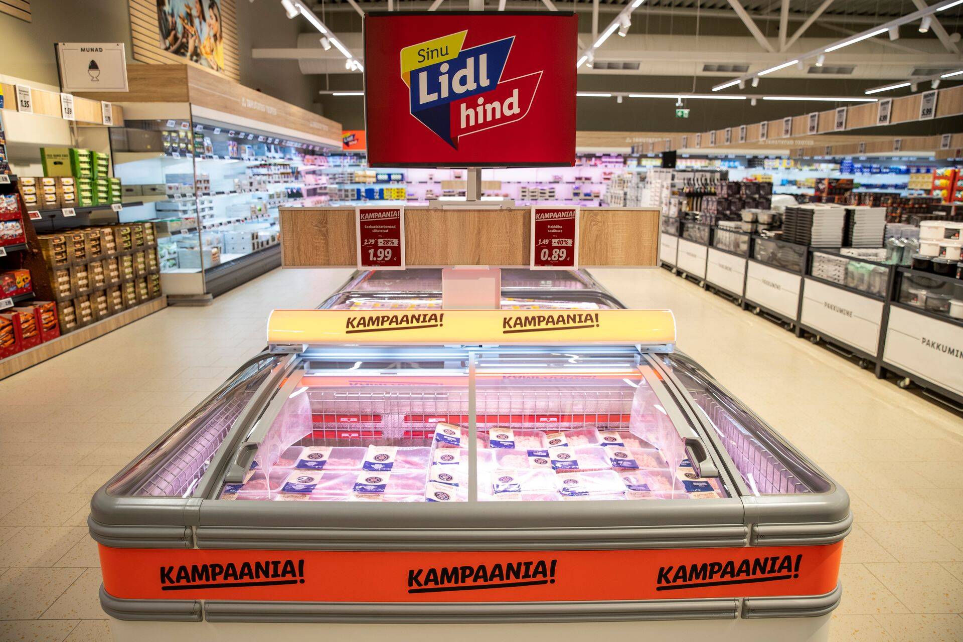 Lidl avab homme uksed.