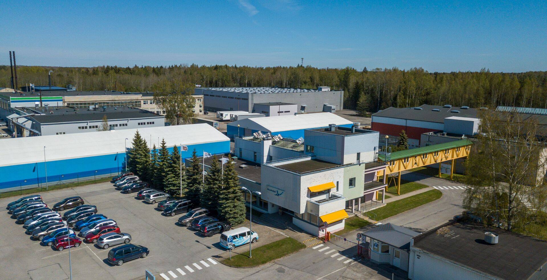 AkzoNobel´i Rapla tehas.