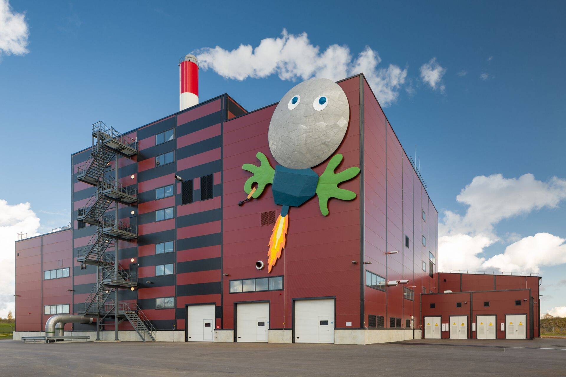 Utilitase koostootmisjaam Tallinna külje all Väos.