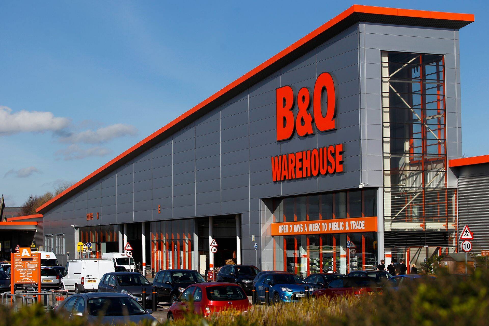 Kingfisheri ketti kuuluv B&Q.