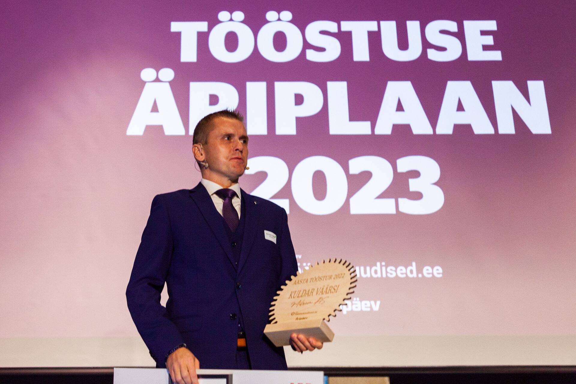 Aasta tööstur 2022 on Milremi juht Kuldar Väärsi.