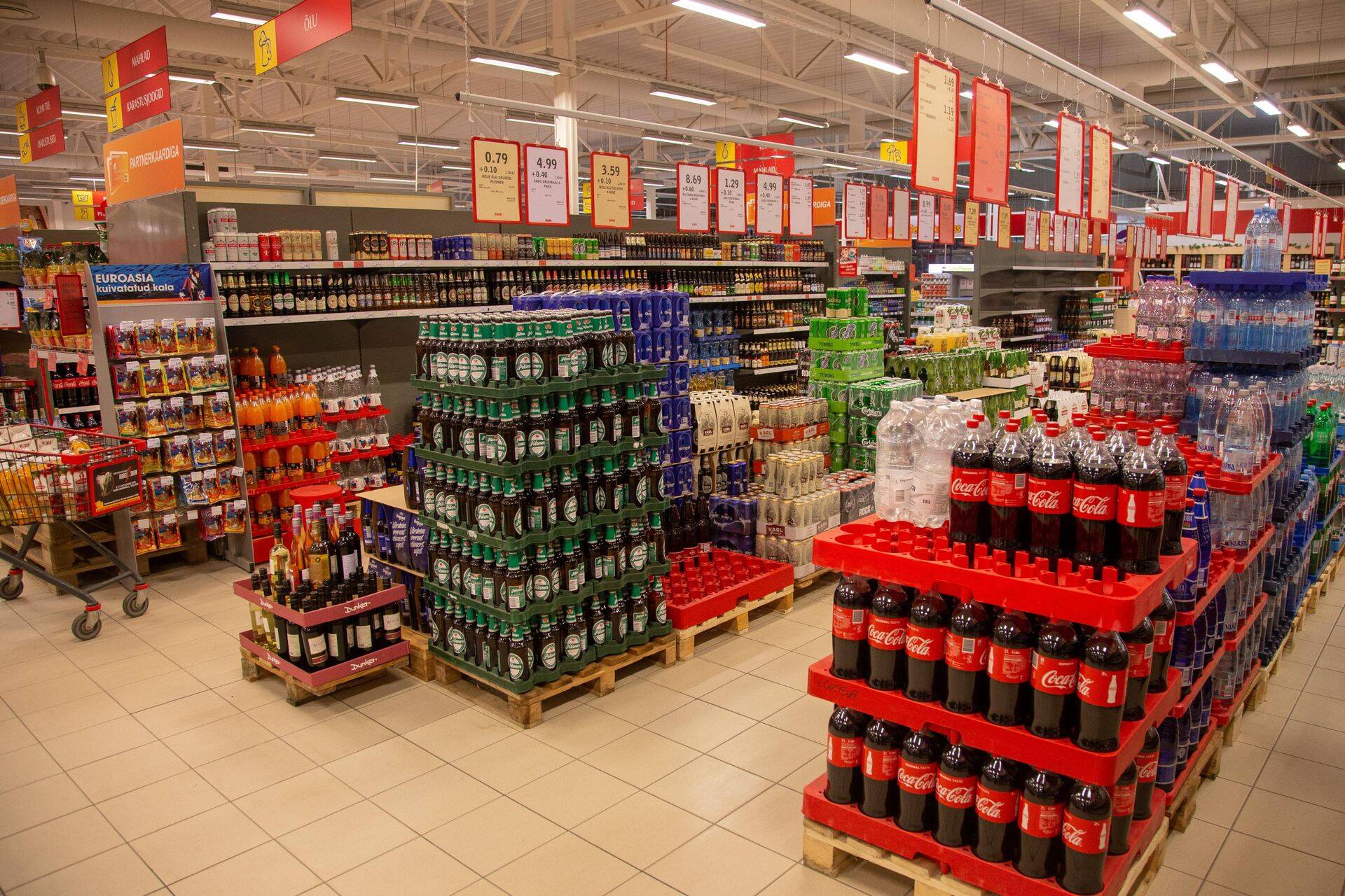 Kaupmeeste Liidu liikmed alustavad alkoholi hinna langetamist esimesel võimalusel