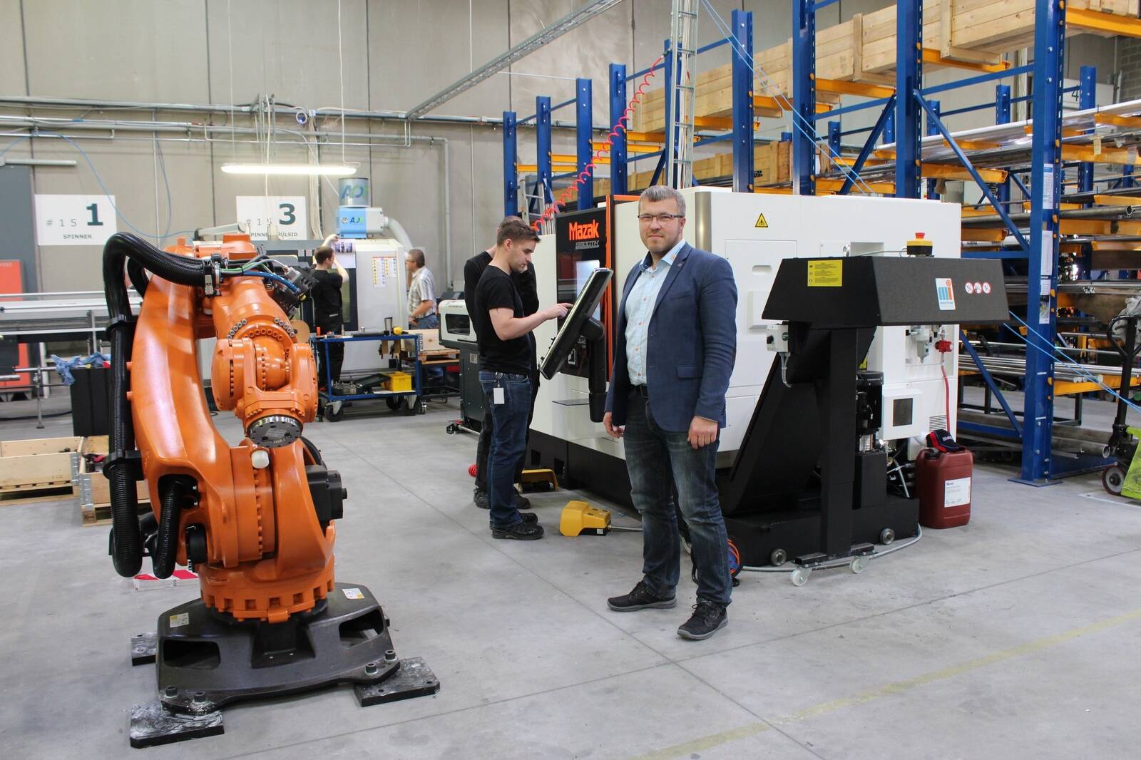 Masinatööstusettevõtte Radius Machiningu juht Veljo Konnimois.