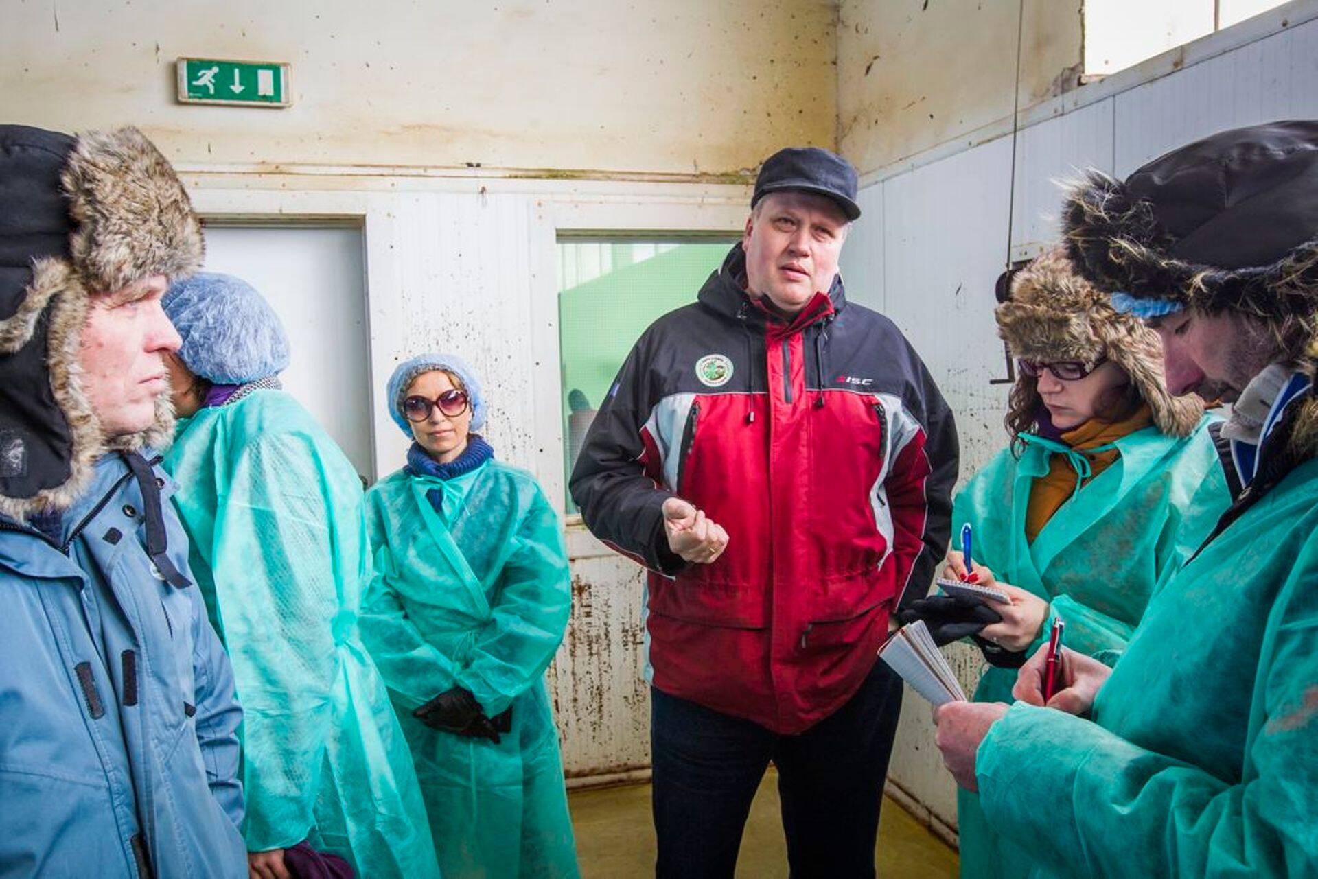 Jaanus Marrandi vastamas ajakirjanike küsimustele