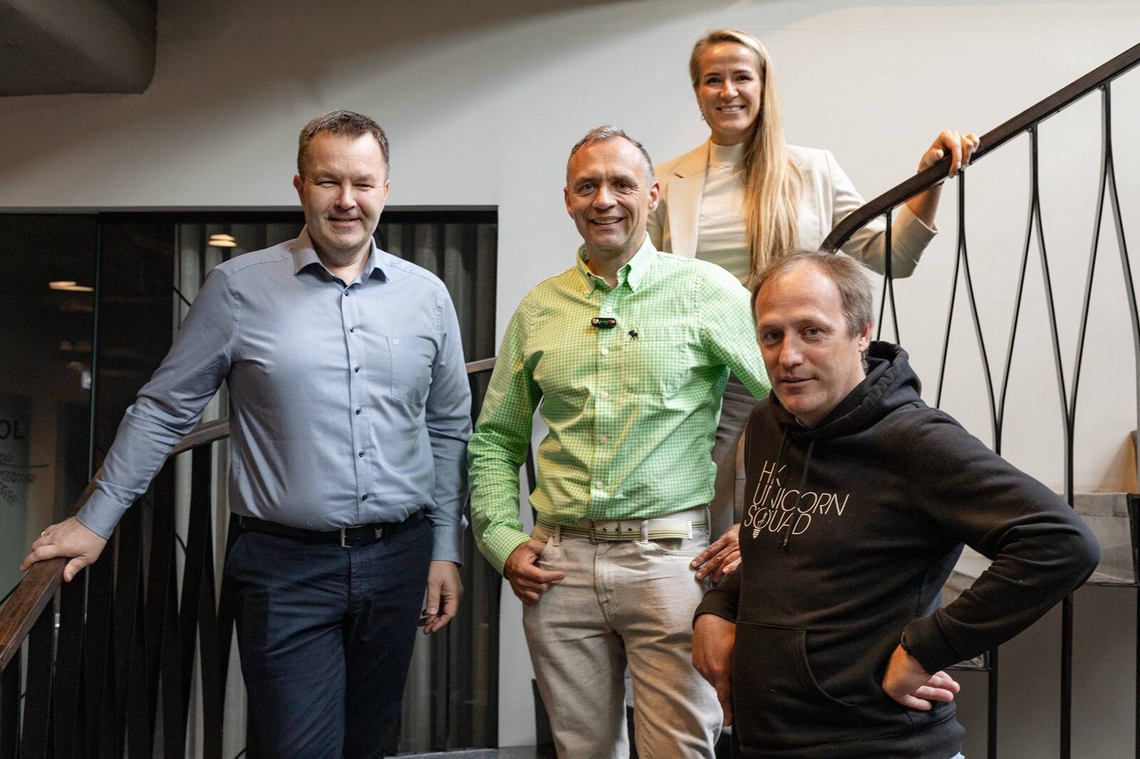 Toomas Truuverk, Paavo Siimann, Sirli Heinsoo ja Taavi Kotka.