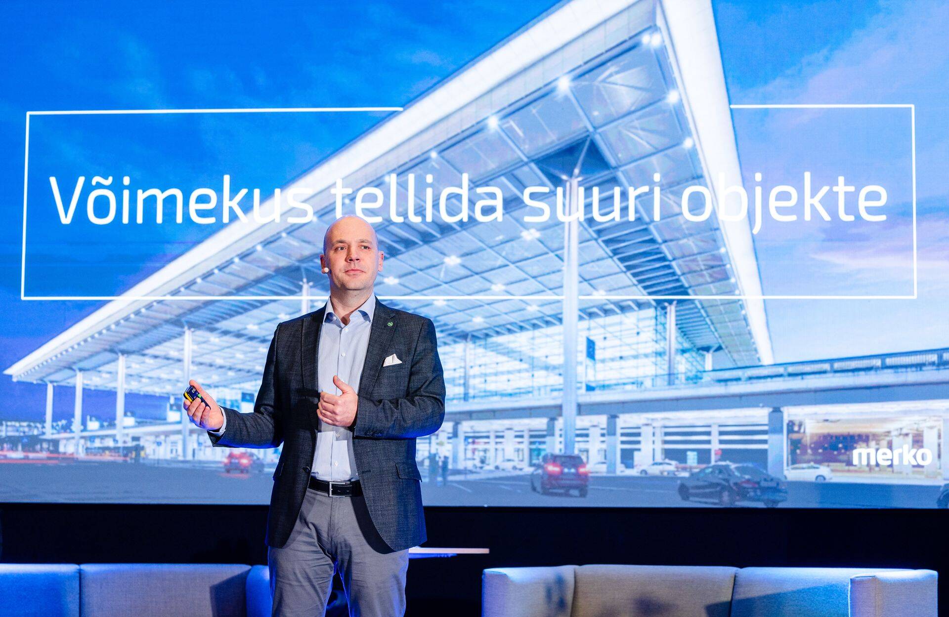 Ivo Volkov ütles Eesti Ehituskonverentsil, et hetkel on kriitilise tähtsusega, et suudaksime jätkata suurte objektide tellimist.