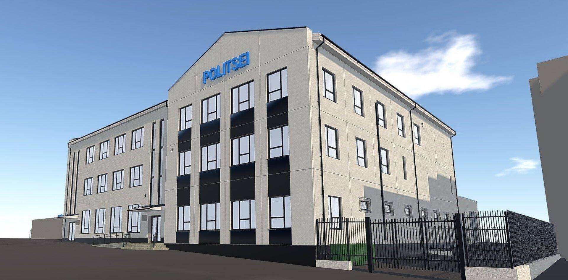 Valga politsehoone eskiis.