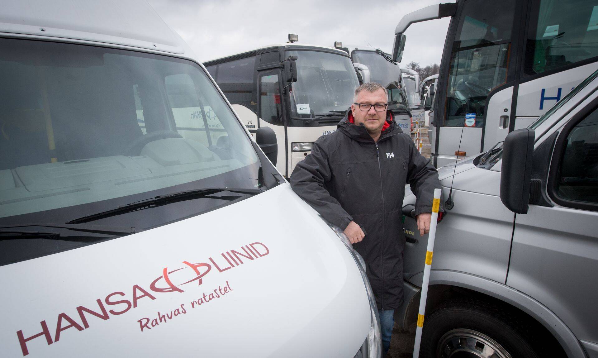 Hansa Bussiliinide juhatuse liige Andres Puskar