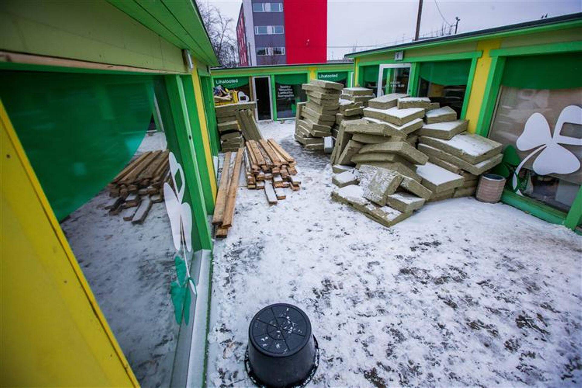 Kristiine turu lammutamine.