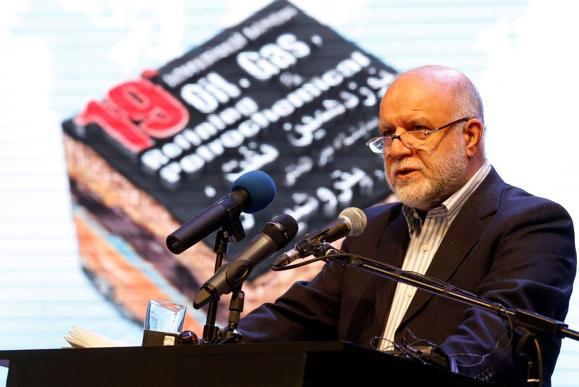 Iraani naftaminister Bijan Namdar Zanganeh.