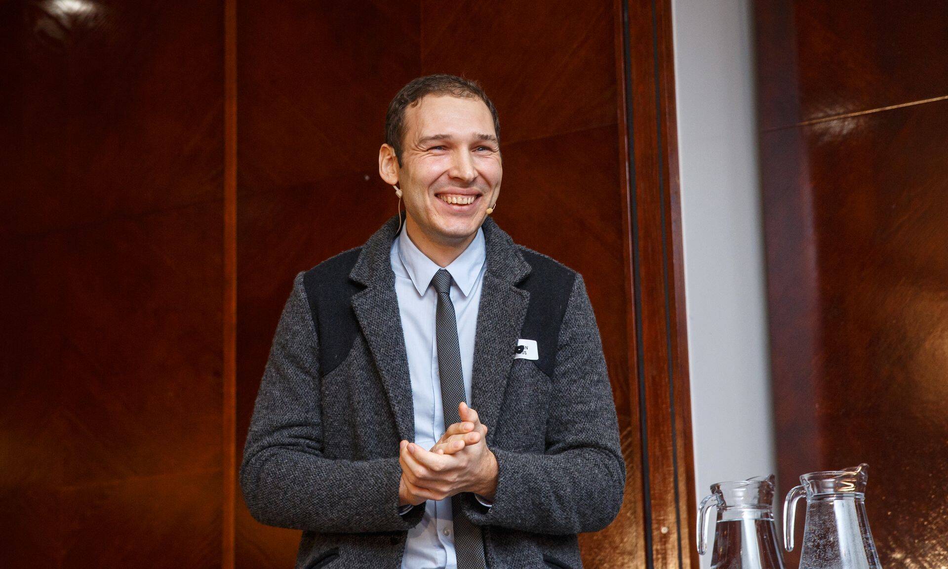 Märten Kress investor Toomase konverentsil.
