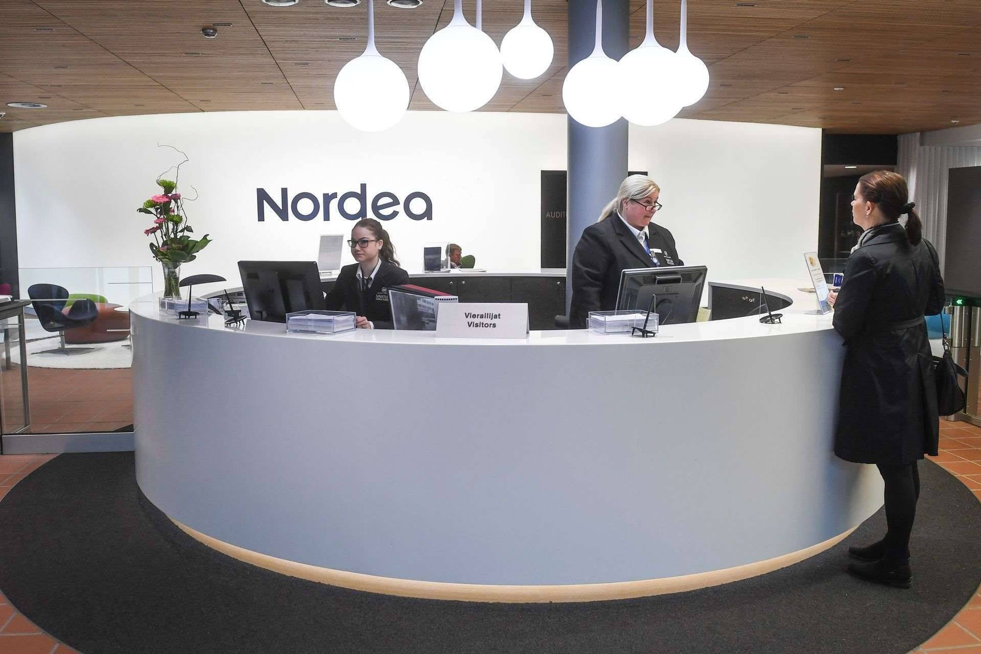 Банковское отделение Nordea в Финляндии