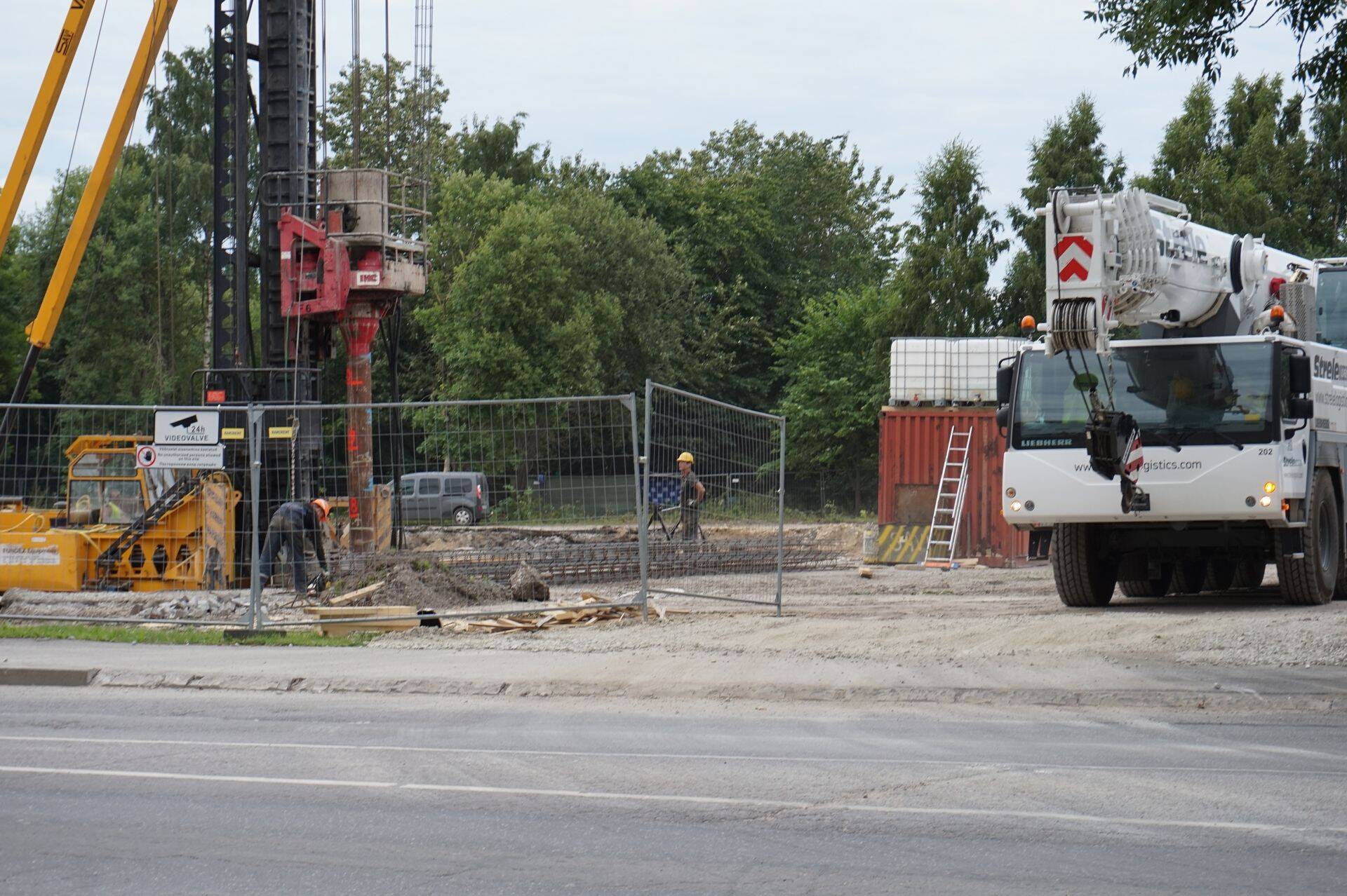 Uus-Hollandi ehitustööd 17. augustil.