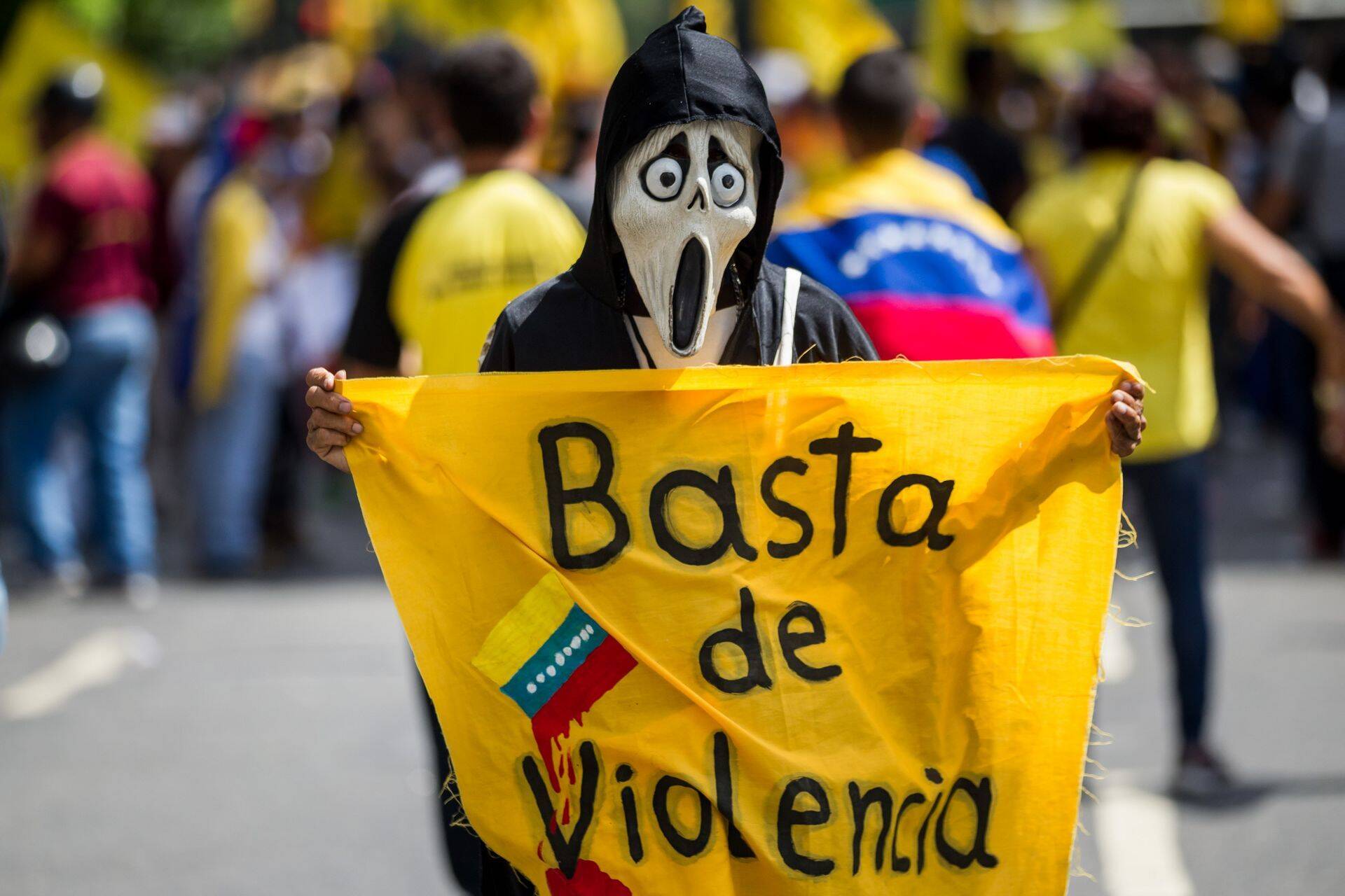 Protestid Venezuelas.