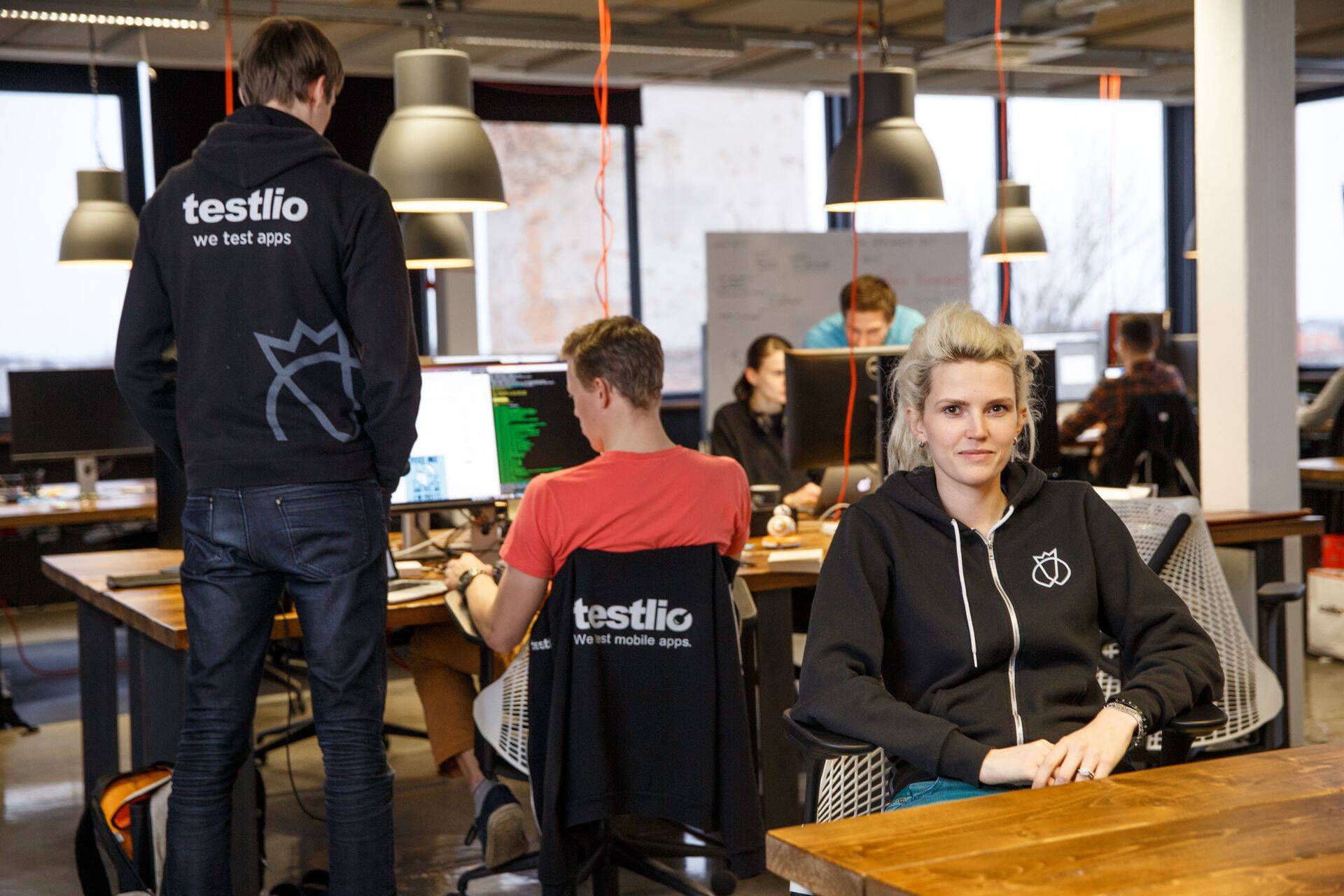 Lisaks Tallinnale on Testliol olnud kontor ka San Franciscos, pildil IT-ettevõtte asutaja Kristel Kruustük.