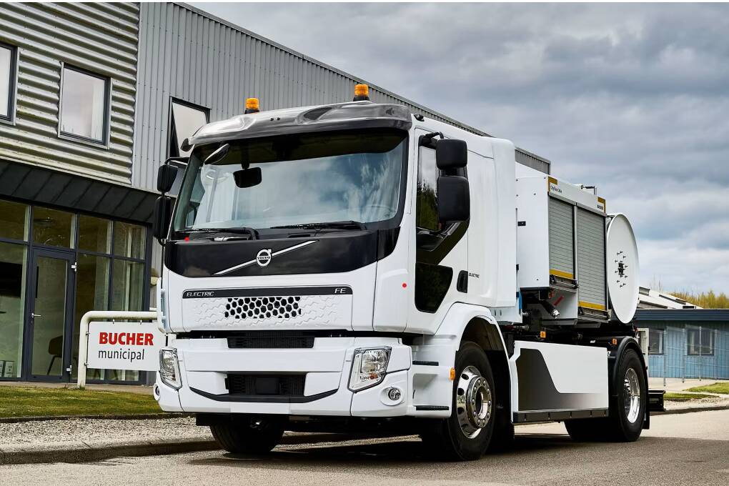 Volvo elektriline jäätmeveok
