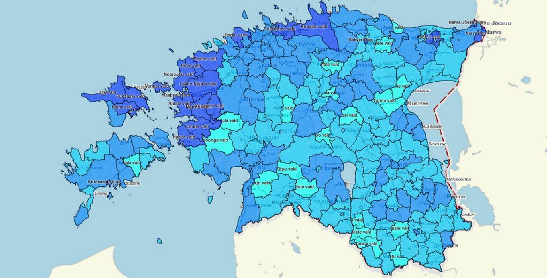 Üle-eestiline planeeringute kaart